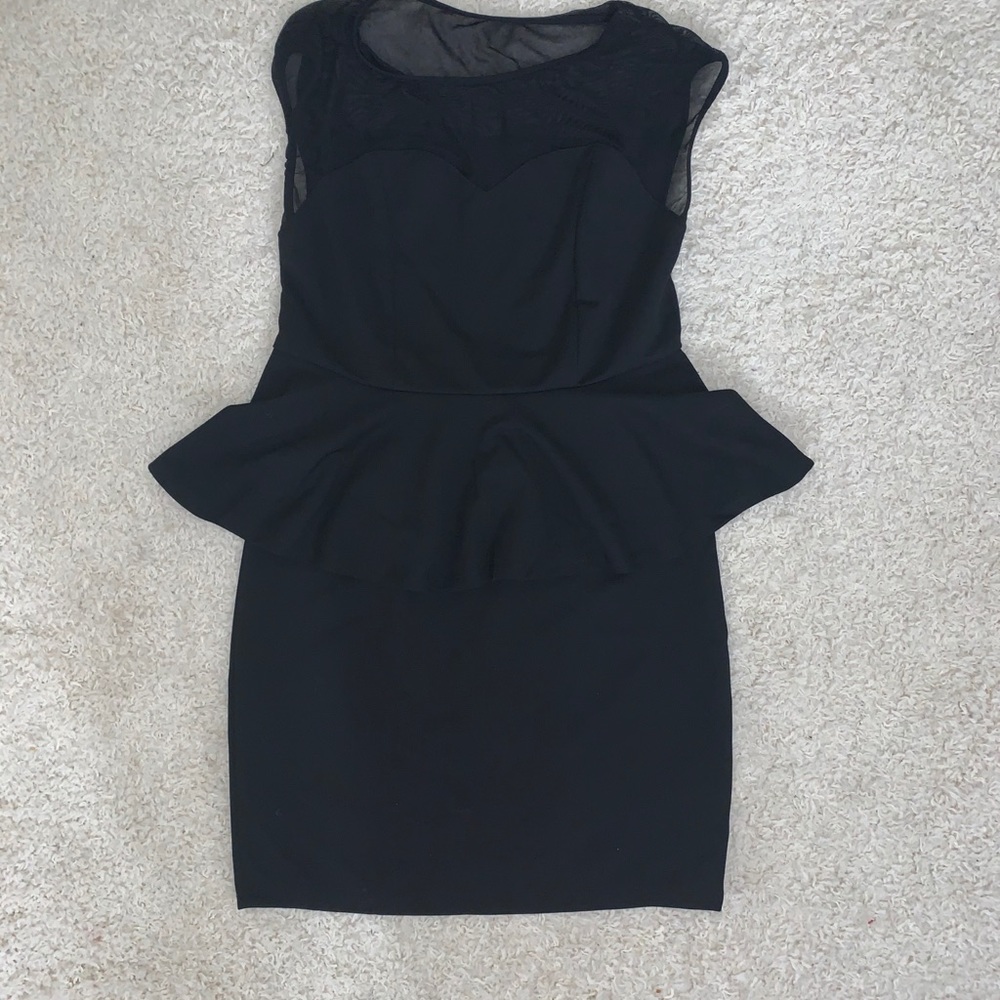 PEPLUM DRESS
